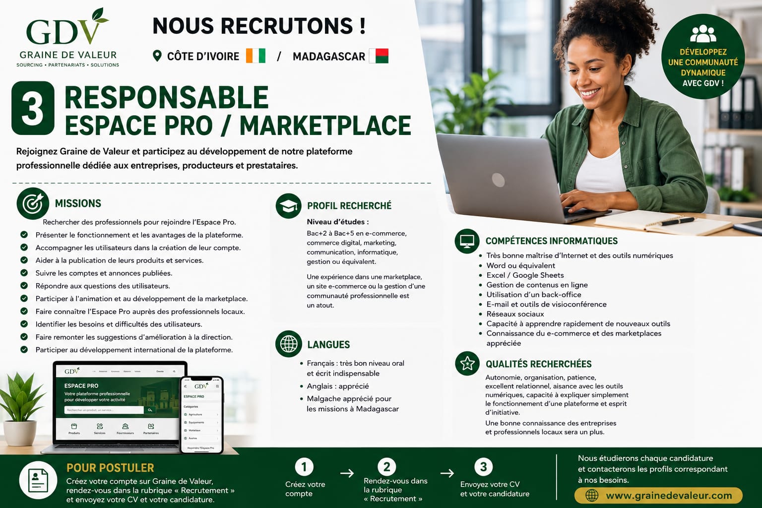 RESPONSABLE ESPACE PRO / MARKETPLACE