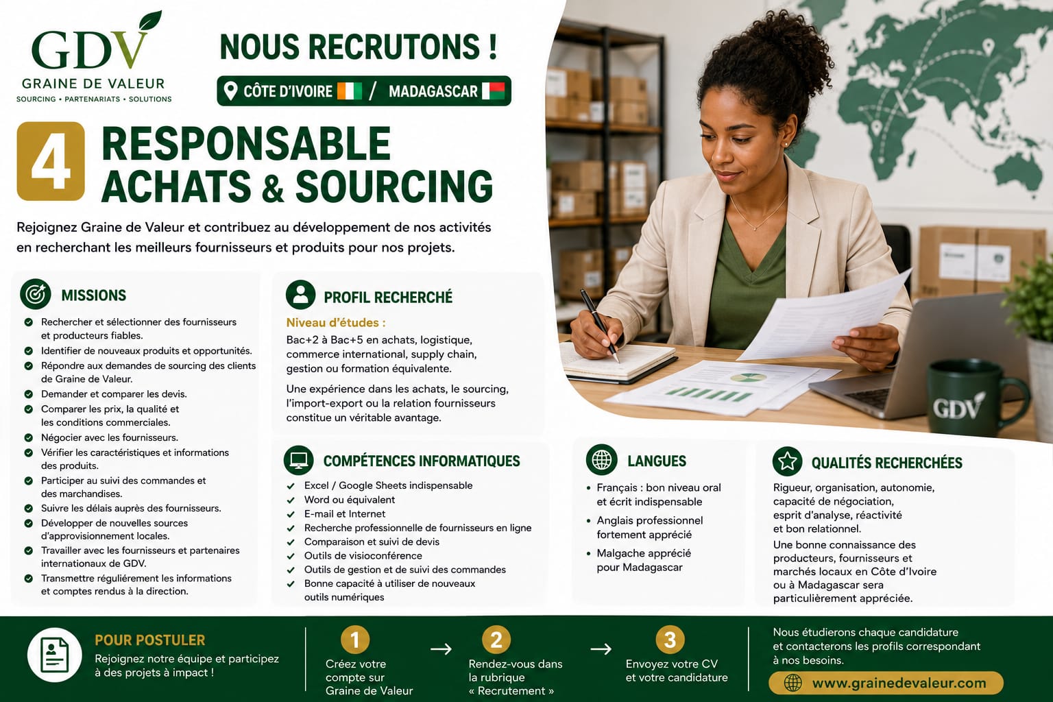 RESPONSABLE ACHATS & SOURCING